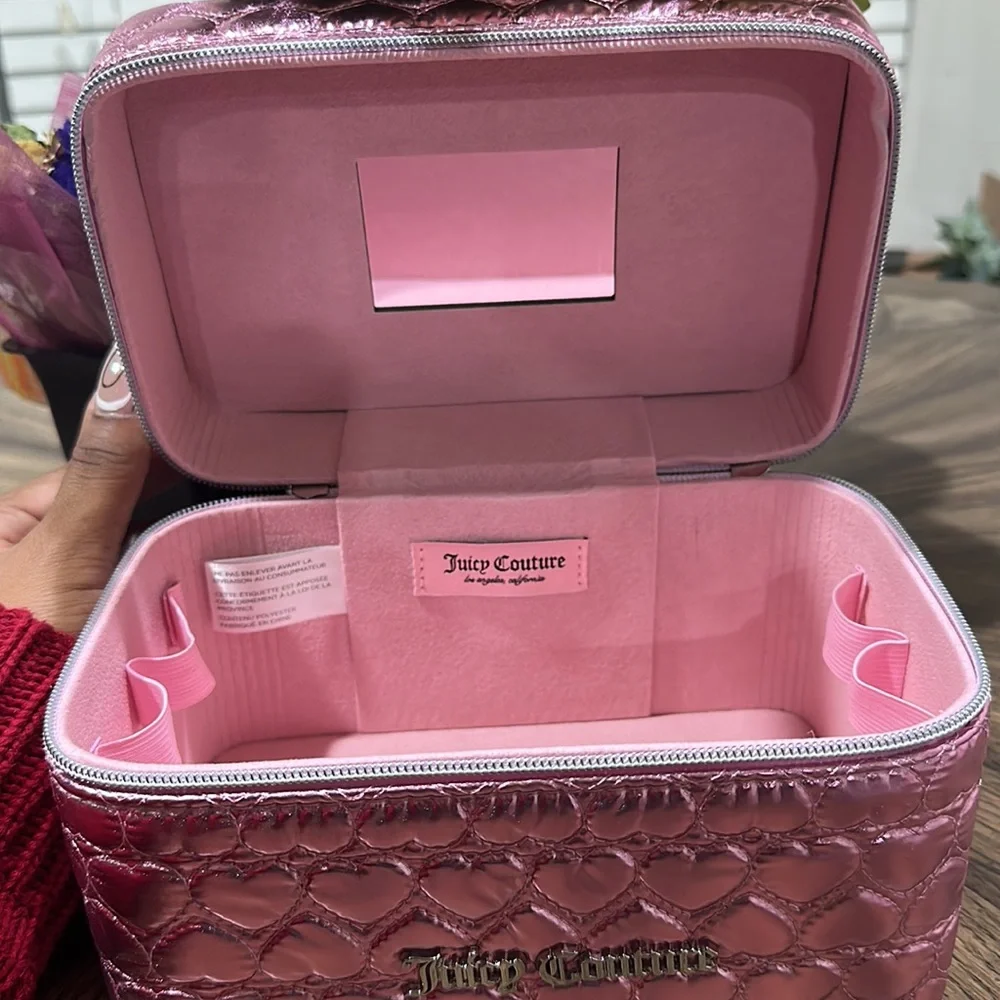 NWT juicy couture hard cosmetic case ✨🩷✨🩷 - Picture 5 of 6